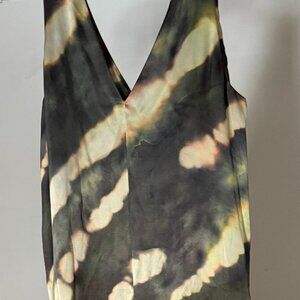 H&M Tie-Dye Maxi Slip Dress | V-Neck | Size M